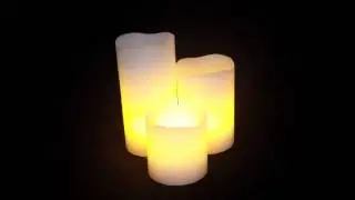 SafeFlame&trade; LED Candles | Classic Amber 2|3|4