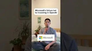 Microsoft's failure led them to invest in Open AI #ai #microsoft #openai #venturecapital