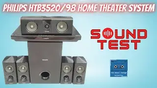 Philips HTB3520 /98 Sound Test (For Surround & Sound Mode)