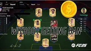 How to transfer coins on EAFC 25 without getting banned. NEW METHOD!!!!!
