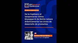 Cómo Giuseppe AI de NotCo reduce drásticamente los ciclos de desarrollo de productos - Daniela Ojeda