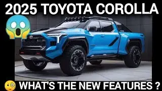 2025 Toyota Corolla Pickup Truck Review & Features - Everything You Need.