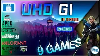 *INTEL  i5-1035G1 | UHD Graphics G1 in 9 GAMES   | 2023