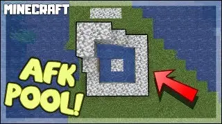 MINECRAFT | Как создать AFK-бассейн! 1.15.2