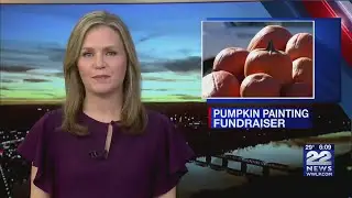 Pumpkin painting party held in Easthampton to benefit 2023 community programming