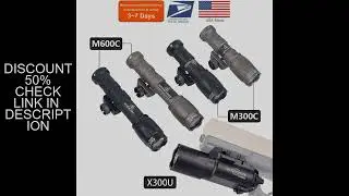 US warehouse Surefire M600C M600 M300 X300 Ultra Tactical Scout Light Rifle Weapon Flashlight Huntin