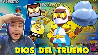 &iexcl;BROCK ZEUS FULMINA A TODOS LOS ENEMIGOS! | BROCK ZEUS SKIN LEYENDAS DEL OLIMPO | - Brawl Stars -