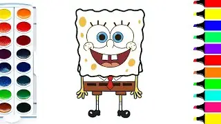 How to Draw SpongeBob SquarePants | SpongeBob Drawing for Beginners