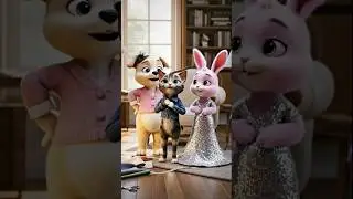 Pet fashion contest &ndash; Who&rsquo;s the real superstar? ✨ #cartoon #ralex #happy #animals #ai #dog #story