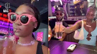 Papoose & Claressa Shields Invite His Daughter Dejanae Out To Lunch! 🍷