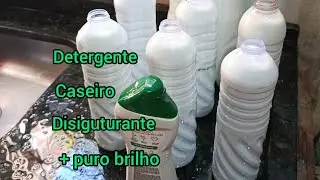 Detergente ou CIF caseiro