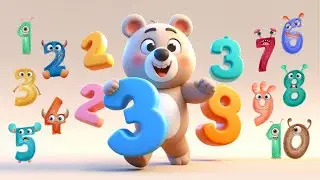 Counting with Bear | Learn Numbers 1 to 10! | Fun #numbers #bear #song