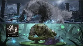 The Giant Frog & The White Wolf! 🐸🐺 Killing Baw-Li-Guhh-Lang & Lingxuzi | Black Myth: Wukong #2