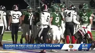 Twin Valley football seeks first 4A state championship win