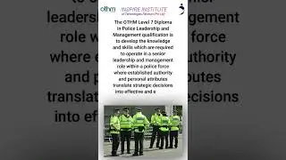 OTHM Level 7 Diploma in Police Leadership and Management in Islamabad, Pakistan