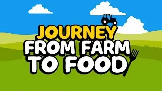 The Journey from Farm to Food: 8-11 years (English)