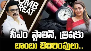 సీఎం స్టాలిన్, త్రిషకు బాంబు బెదిరింపులు .. | Bomb threats to CM Stalin and Trisha | vaartha