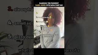 Ranking the Funniest Dark Jokes With Mom Part 165 😳😂 #shorts #funny #joke #darkhumor