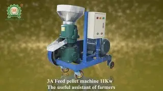 3A Feed pellet machine 11Kw || Animal feed pellet machine [3A machinery]