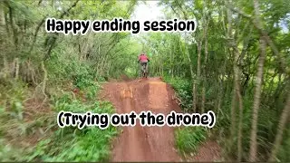 Happy ending trail session with (drone)