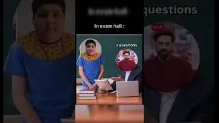 AVERAGE KID BEFORE EXAM😂||&bull; #memes #dailymemes #shorts #fyp #abhinavarora  #funny