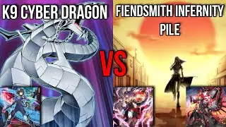 Yu-Gi-Oh Live Locals | Cyber Dragon K9 VS Fiendsmith Infernity Pile