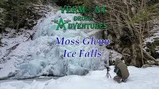 Moss Glenn Ice Falls ~ Granville Vermont ~ 4K