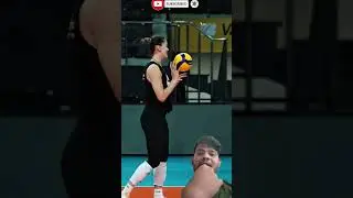 Zehra Gunes Vakifbank volleyball Super talented #zehragunes #volleyball #viral