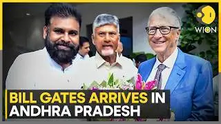 Microsoft Co-Founder Meets Andhra CM Chandrababu Naidu Ahead of AI-India Impact Summit 2026 | WION