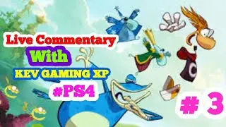 Rayman Legends Pt 3 |Live With your Live Streamer Kev Gaming XP|
