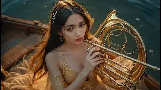 禁忌湖泊中的女神！Goddess in the alpine lake!  Immersive Mental SPA | Stress Relief and Sleep#beauty #music