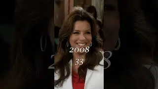 Eva Longoria | 2004 vs 2024 #evalongoria #movie #series #actor #gorgeous #evolution #desperate #cute