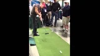 Dave Sinclair Lincoln Putting Challenge at STL Golf Expo