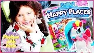 Shopkins Happy Places Happy Stables Playset Unboxing | Playtime with Perle