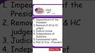🤔how India🇮🇳 borrowed key features from UK, USA #shorts #indianpolity #youtubeshorts #ocs #opsc2026