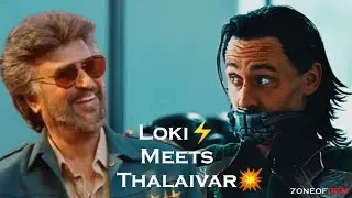 Loki season 2 whatsapp status // loki meets thalaivar // ft jujube