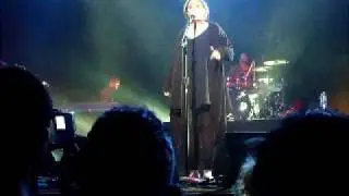 Tired-Adele forgets lyrics- Metropolis 04.28.09
