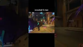 snowball 5 man #overwatches #gaming #overwatchfr #overwatchclips #overwatchana #ow2