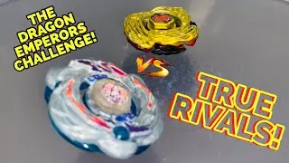 TRUE RIVALS! Samurai Pegasis W105R2F vs Golden Armored L-Drago! BEYBLADE METAL FIGHT!!!