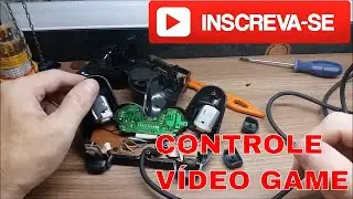 Controle de vídeo game que não funciona botão