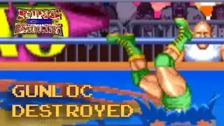 All Super Throws on Gunloc - Ring of Destruction: Slam Masters II - 1080p/60fps