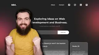 New Personal Site with Next.js |Walkthrough the changes, Why I changed to Tailwind and Q&A