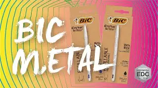 Ручка Bic Crystal Metal EDC