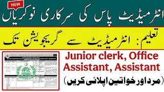 PPSC Jobs 2025 | Intermediate Pass Candidates Apply Online | Complete Guide 