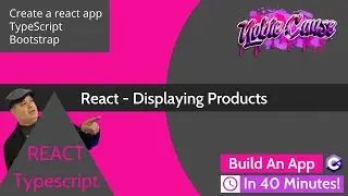React Tutorial | Add Products to Your React App | Typescript | MVC- ep27