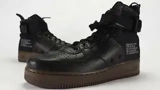 Nike - SF-AF1 MID - Hazel - Black/Black-Hazel