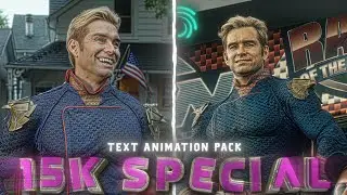 15K Special Text Animation Pack On Alight Motion
