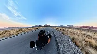 🏍️ 360&deg; Dusk Ride | Nevada Red Rock Canyon Ride | Full 360&deg; Experience | Softail Heritage Classic