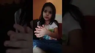 Little Corona warrior Thanks to doctors and Police