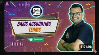 Basic Accounting Terms in Tally Prime | Accounting Basics for Beginners | Tally Prime